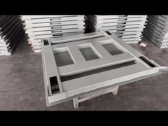 Alta precisión 1.2x1.2m 3 toneladas de acero inoxidable Balanza digital de pisado