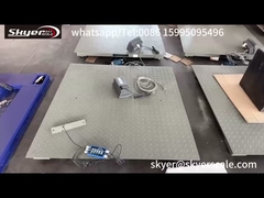 Acero de buena calidad 1.2mx1.2m Plataforma 3Ton Pesada pesada con placa anti ratón