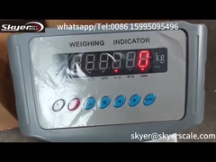 Indicador del peso de Digitaces