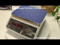 Balanza electrónica de la plataforma de pesaje de la serie D11 de 30 kg