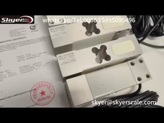 Celda de carga de sensores Zemic L6E3 de 100 kg para balanzas industriales de banco