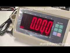 Indicador del peso de Digitaces