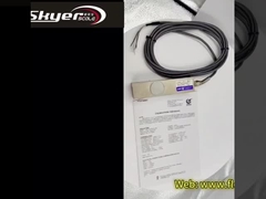 ZEMIC H8C 1000 kg Plataforma de la escala de suelo de la celda de carga de la viga de cizallamiento