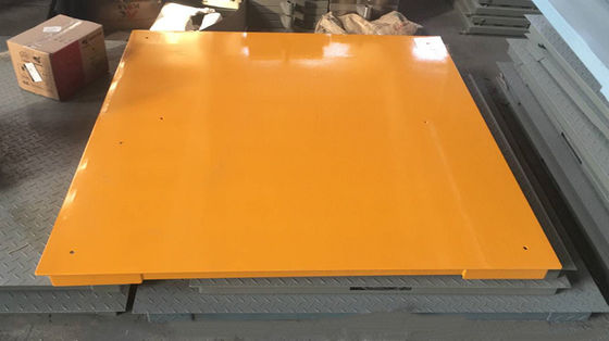 Single Deck Hot Galvanized Carbon Steel Floor Weighing Scales