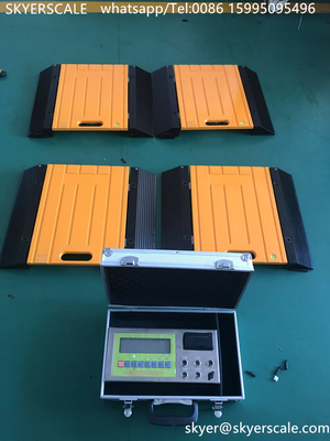 calidad  Wireless Portable Weighing Scale For Trucks 30 Ton Vehicle Weighing Pads Fábrica