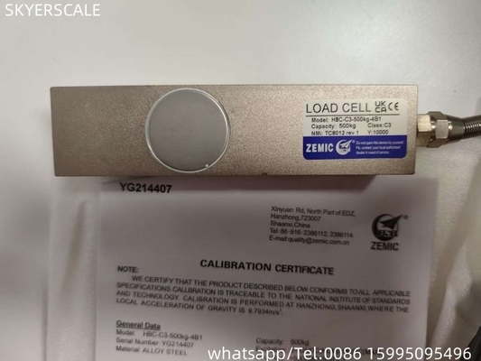 calidad  500kg OIML Load Cells Amplifier Zemic H8C Weighing Sensor For Floor Weighintg Scale Fábrica