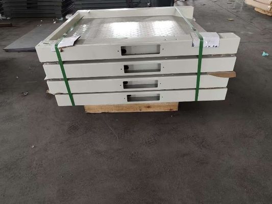 calidad  Customizable Grey Heavy Duty Platform Industrial Digital Electronic Floor Scale With LED Display And OEM ODM Indicator Fábrica