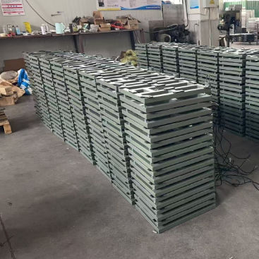 calidad  60*80 Digital Electronic 300kg Carbon Steel Bench Postal Platform Scale  100kg 150kg 300kg 500kg Fábrica