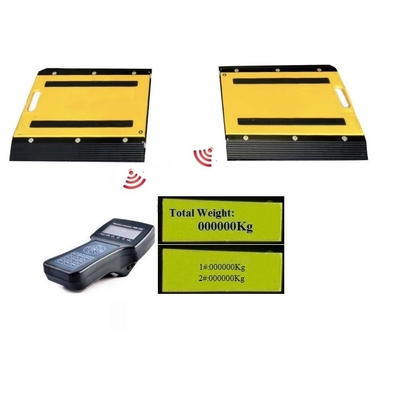 escalas del peso del coche de 100T Axle Scale Hand Portable Vehicle