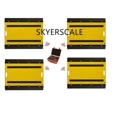 LED 60T Axle Scales portátil dinámico estático inalámbrico