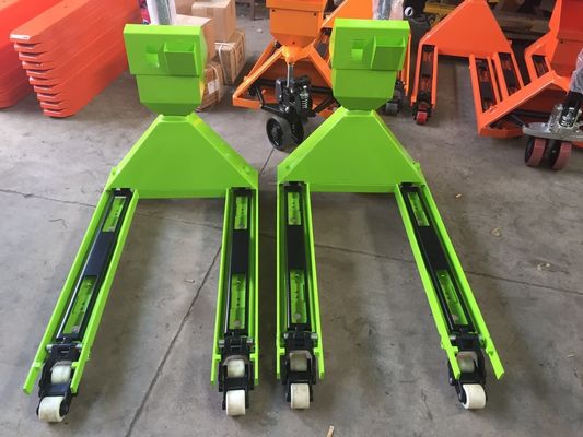 1.5T, 2T, plataforma electrónica de la mano del acero de carbono 3T que pesa color rojo de la escala del camión