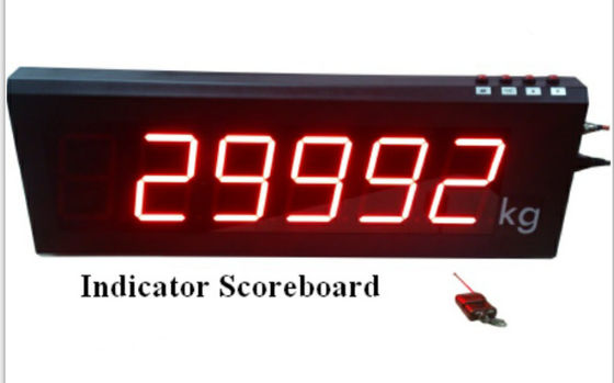 Indicador inalámbrico del peso de Digitaces de la pantalla LED