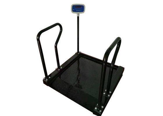 Acero de carbono médico de las balanzas de la silla de ruedas del hospital 1000kg