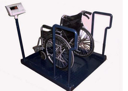 Acero de carbono médico de las balanzas de la silla de ruedas del hospital 1000kg