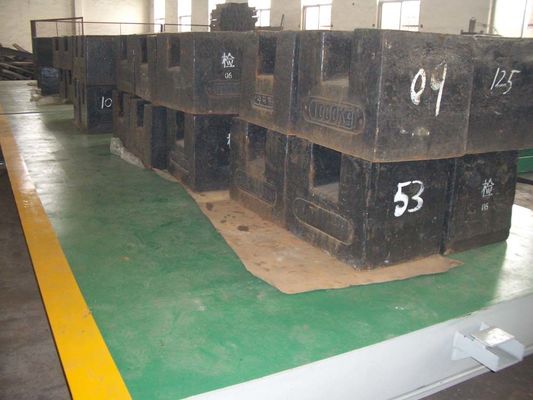 Escala china de la fabricación 3x16m-60 Ton Truck Scale Weight Bridge del puente basculante para pesar el camión