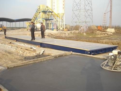 Escala china de la fabricación 3x16m-60 Ton Truck Scale Weight Bridge del puente basculante para pesar el camión