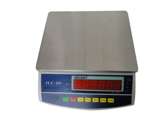 escala calculadora del precio verde de la pantalla LED de 15kg 30kg Digitaces