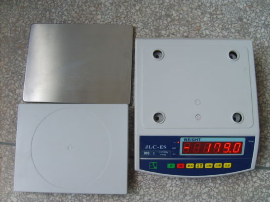 escala calculadora del precio verde de la pantalla LED de 15kg 30kg Digitaces