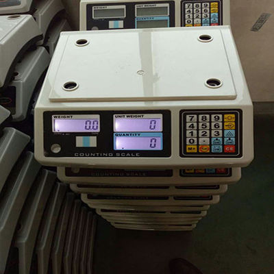 escala del peso de 30kg 1g Digitaces con la exhibición del contraluz del LCD