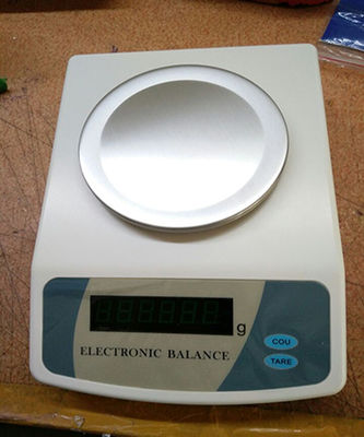 Equilibrio superior electrónico de la cacerola LED 0.1g de la precisión convertible de la unidad