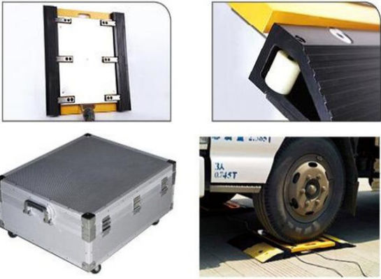 Escalas portátiles del peso del coche de la aleación de aluminio