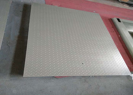 el 1.2×2m 5 toneladas de carbono del acero de la plataforma de balanzas del piso