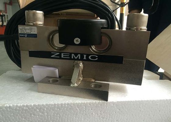 ZEMIC HM9B que pesa la parte inferior blanca de la célula de carga del haz del esquileo del doble de la célula de carga 20t 30t para el puente basculante