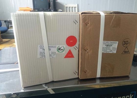 ZEMIC HM9B que pesa la parte inferior blanca de la célula de carga del haz del esquileo del doble de la célula de carga 20t 30t para el puente basculante
