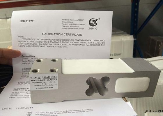 Célula de carga monopunto de Zemic L6E para la escala de referencia, célula de carga electrónica OIML aprobada