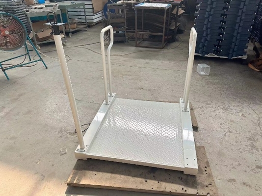 Hospital portátil dedicado a silla de ruedas Plataforma electrónica de pesaje 300kg 500kg