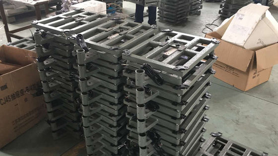 La logística almacena las escalas electrónicas 500kg del banco de 500x500m m