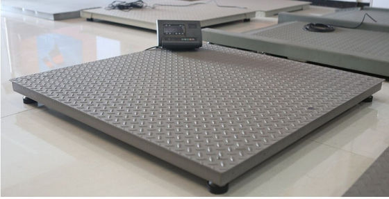 balanzas del piso de Digitaces del acero suave 5000lbs el 1.2x1.2m