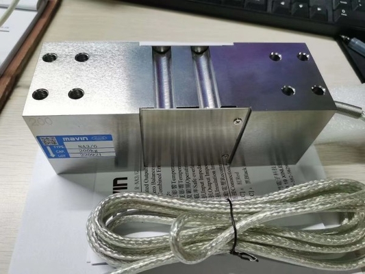 Mavin NA3/G Celular de carga de acero inoxidable de 200 kg Gran agujero cuadrado Sensor de escala de plataforma para la escala de banco de plataforma