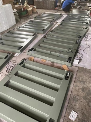 Plataforma de escala electrónica de alta precisión para la industria Escala 1x2m 2t 3t OEM ODM