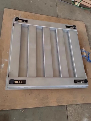 1000kg 1X1m Acero inoxidable 304 Inox Balanza higiénica del suelo