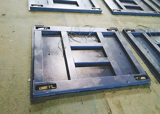 balanzas del piso de Digitaces del acero suave 5000lbs el 1.2x1.2m
