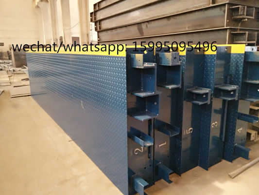 el camión galvanizado caliente portátil de 80t Q235 pesa escalas