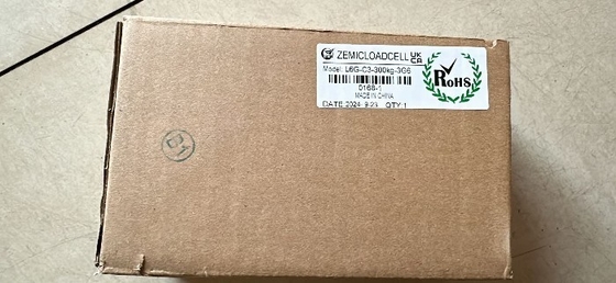 Celda de carga de pesaje de aluminio de un solo punto Zemic L6G 300 kg OIML en escalas de 600x800 mm