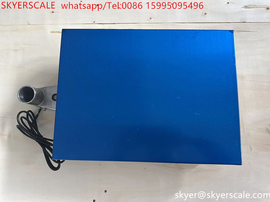 Balanza electrónica de banco de acero inoxidable de 60 kg 30x40 cm con cubierta impermeable