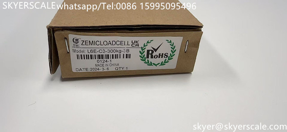 Celda de carga de pesaje de aluminio de punto único Zemic L6E 100 kg OIML para balanza electrónica de banco