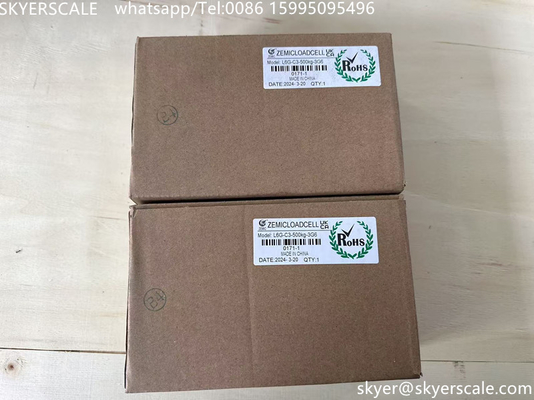 Capacidad de los sensores de carga de punto único de la célula de carga Zemic L6G de 500 kg para escalas de plataforma