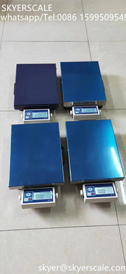 Balanza eléctrica para pesas industriales de 30x40 cm y 150 kg