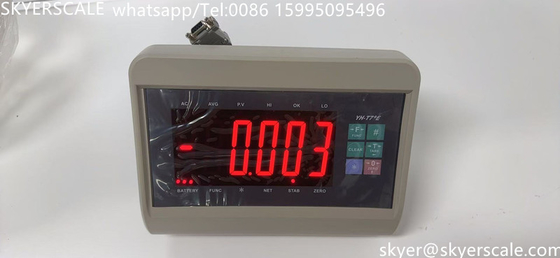 Indicador de pesaje XK3190-T7+E Indicador de escala de piso de plataforma