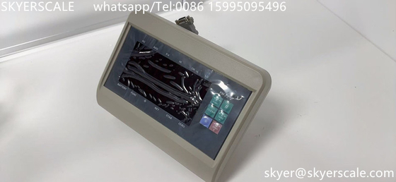Indicador de pesaje XK3190-T7+E con interfaz de cable rs232 para balanzas de suelo
