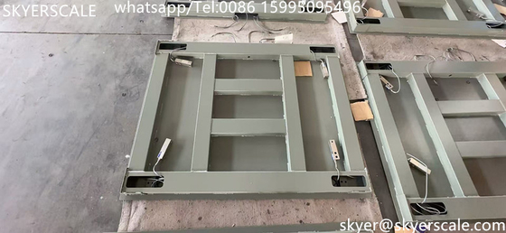 Industrial 5000kg Balanza digital para pisos 1.2x1.5m con precio barato