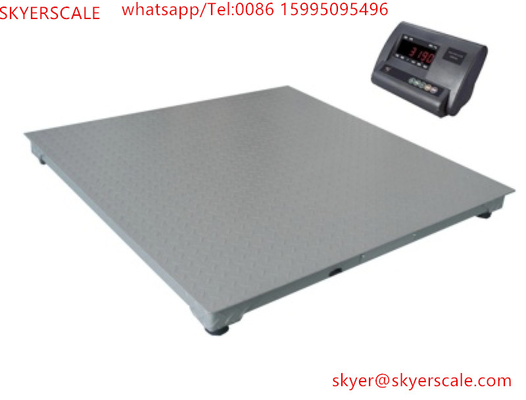 1.2x1.2m Plataforma de alambre de máquina de 2 toneladas Balanza digital industrial con tipo de pantalla A12