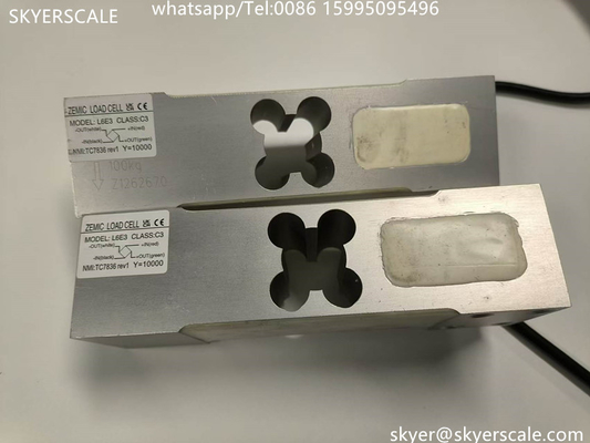 Zemic L6E3 Sinle punto de haz paralelo de la célula de carga de aluminio 100kg sensor transductor para plataforma electrónica escala