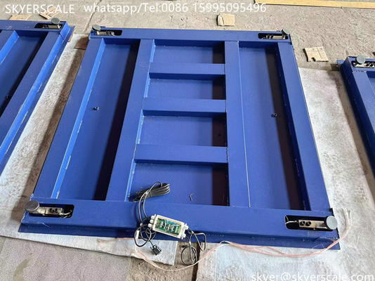 Escala de plataformas industriales de acero al carbono de 5 toneladas de capacidad con indicador A12E Tipo A12 u otro opcional