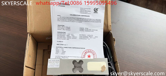 ZEMIC Load Cell L6E 100KG C3 Precisión en stock para las escalas de precios y las escalas de banco