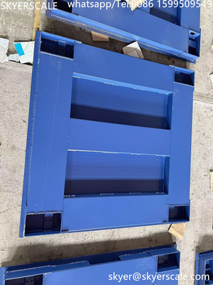 Celular de carga Zemic H8C 1x1m 5Ton Escala de suelo industrial de trabajo pesado con plataforma de acero al carbono